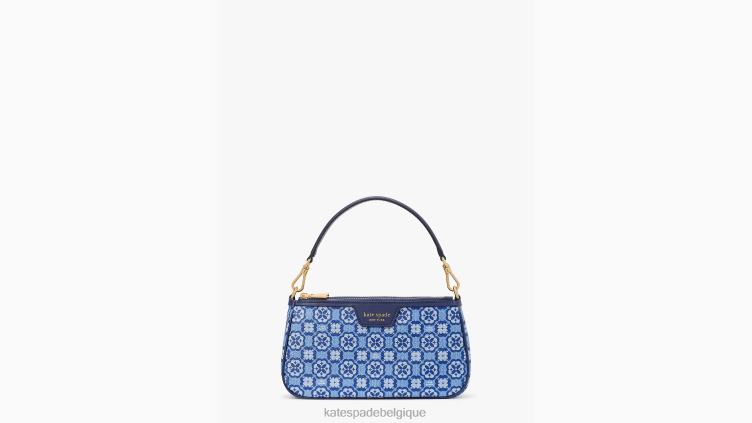 sac à bandoulière est ouest avec monogramme de fleurs Kate Spade femmes accessoires D82881288 espace multi