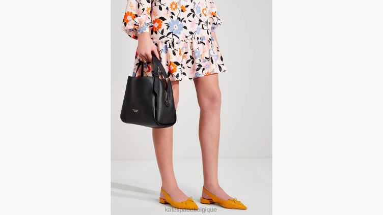 sac à bandoulière moyen Knot Kate Spade femmes accessoires D8288122 noir