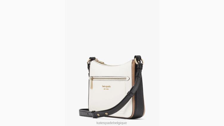sac à bandoulière moyen color block hudson Kate Spade femmes accessoires D8288119 parchemin multi