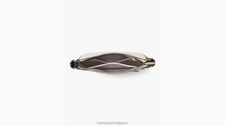 sac à bandoulière moyen color block hudson Kate Spade femmes accessoires D8288119 parchemin multi