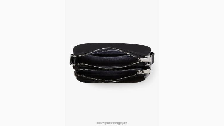 sac à bandoulière moyen east west en nylon ksnyl sam icon Kate Spade femmes accessoires D8288245 noir