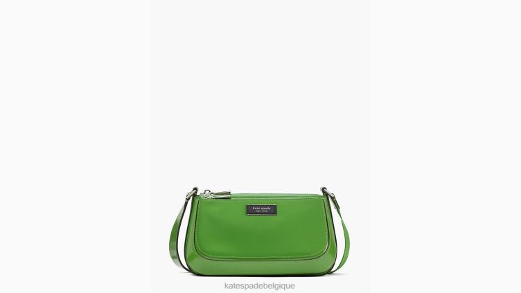 sac à bandoulière moyen east west en nylon ksnyl sam icon Kate Spade femmes accessoires D8288247 ks vert