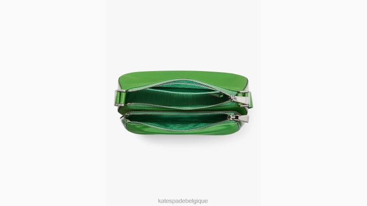 sac à bandoulière moyen east west en nylon ksnyl sam icon Kate Spade femmes accessoires D8288247 ks vert