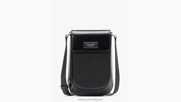 sac à bandoulière nord-sud en nylon ksnyl sam icon Kate Spade femmes accessoires D8288237 noir