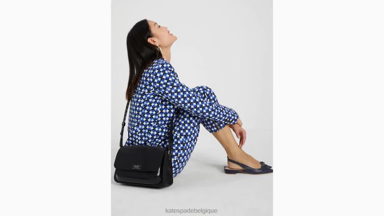 sac messager moyen en nylon ksnyl sam icon Kate Spade femmes accessoires D8288210 noir