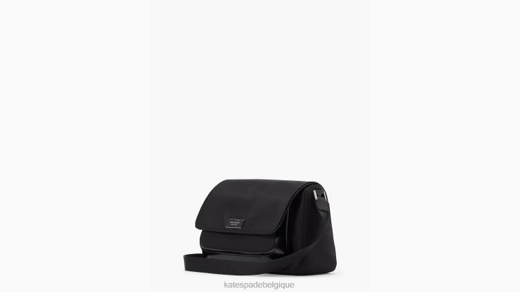 sac messager moyen en nylon ksnyl sam icon Kate Spade femmes accessoires D8288210 noir