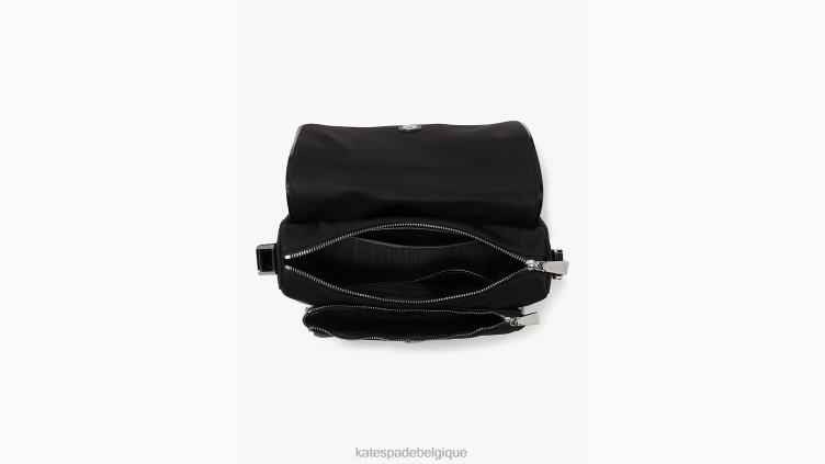 sac messager moyen en nylon ksnyl sam icon Kate Spade femmes accessoires D8288210 noir