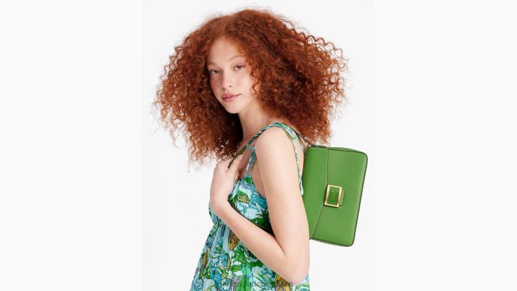 sac porté épaule Katy moyen Kate Spade femmes accessoires D828860 ks vert