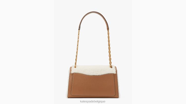 sac porté épaule convertible de taille moyenne en peau lainée Gramercy Kate Spade femmes accessoires D8288338 crème multi