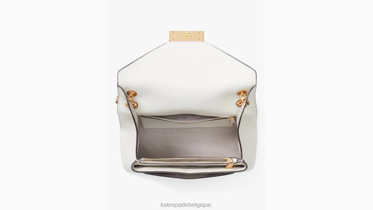 sac porté épaule convertible moyen Gramercy Kate Spade femmes accessoires D8288314 halo blanc
