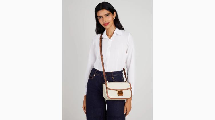 sac porté épaule convertible moyen Katy Kate Spade femmes accessoires D828851 halo blanc multi