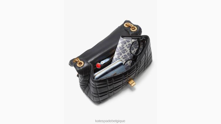 sac porté épaule convertible moyen en tweed evelyn Kate Spade femmes accessoires D8288283 multi