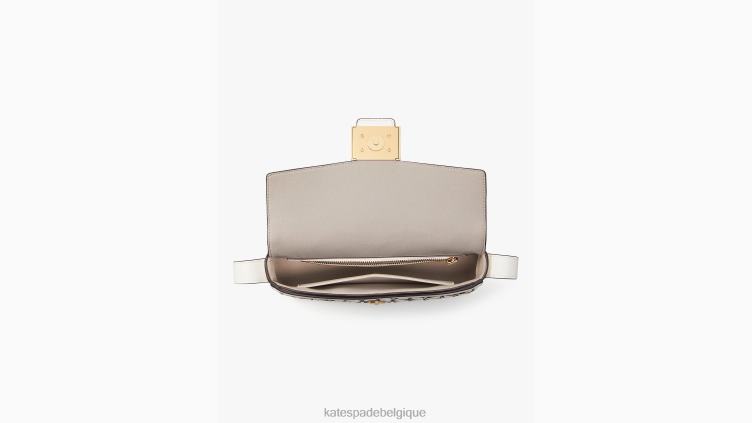 sac porté épaule moyen Katy Patio Tile Kate Spade femmes accessoires D8288267 crème multi