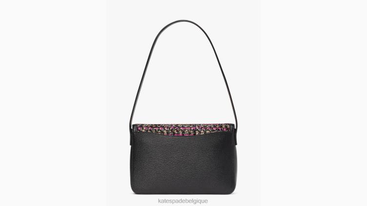 sac porté épaule moyen en tweed katy Kate Spade femmes accessoires D8288336 rose multicolore