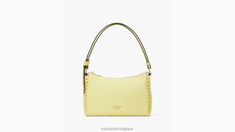 sac porté épaule moyen à motif surjeté Kate Spade femmes accessoires D8288304 le soleil brille