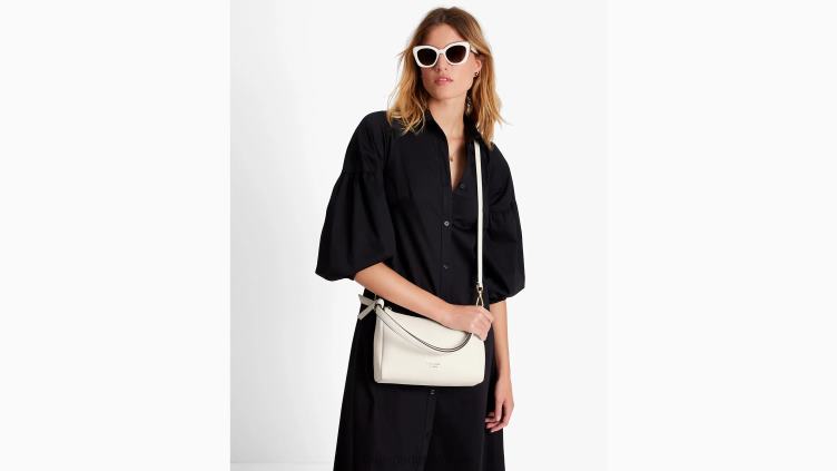 sac porté épaule noué moyen Kate Spade femmes accessoires D8288238 crème
