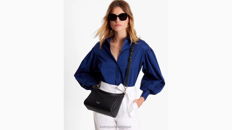 sac porté épaule noué moyen Kate Spade femmes accessoires D8288239 noir