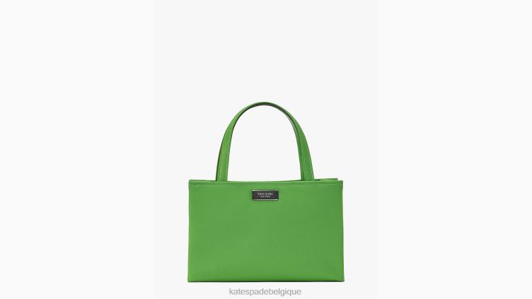 sam icon ksnyl petit cabas en nylon Kate Spade femmes accessoires D8288280 ks vert