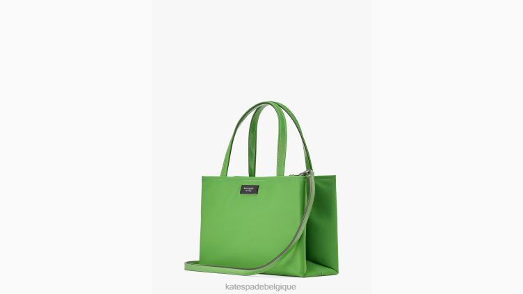 sam icon ksnyl petit cabas en nylon Kate Spade femmes accessoires D8288280 ks vert