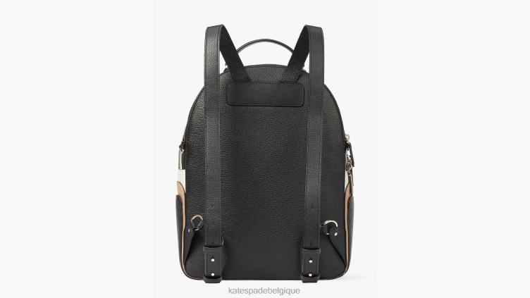 grand sac à dos hudson color block Kate Spade femmes accessoires D8288221 parchemin multi