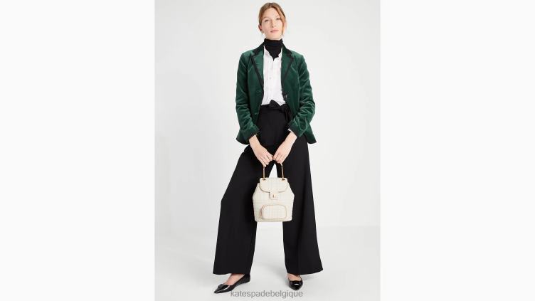 petit sac à dos matelassé evelyn Kate Spade femmes accessoires D8288289 Ivoire