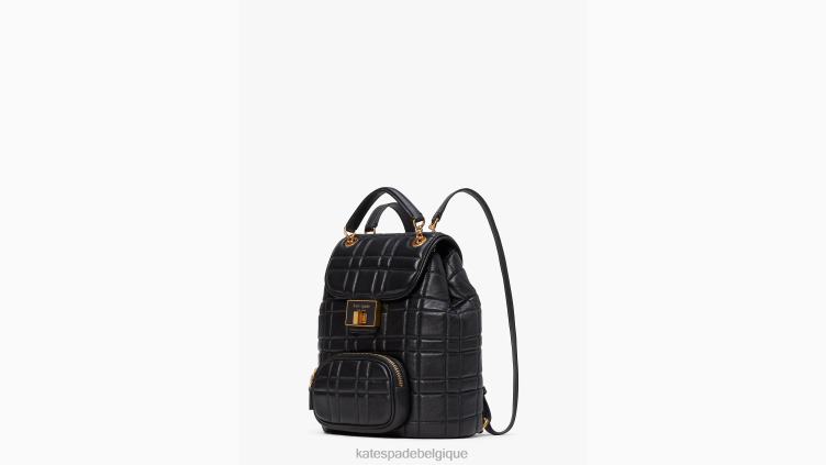 petit sac à dos matelassé evelyn Kate Spade femmes accessoires D8288290 noir