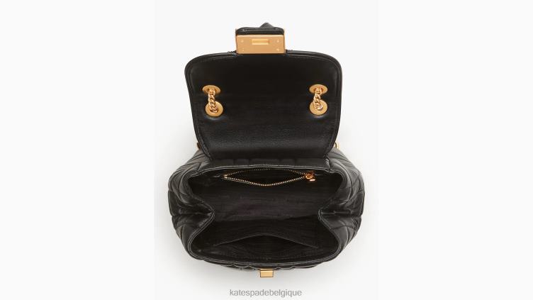 petit sac à dos matelassé evelyn Kate Spade femmes accessoires D8288290 noir