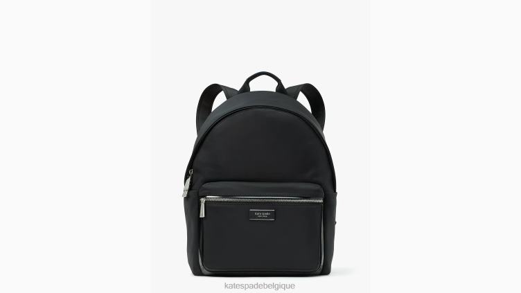 sac à dos moyen en nylon ksnyl icône sam Kate Spade femmes accessoires D8288263 noir