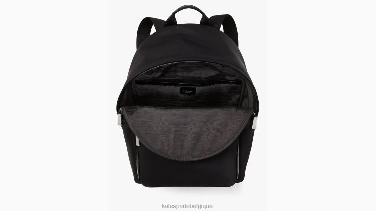 sac à dos moyen en nylon ksnyl icône sam Kate Spade femmes accessoires D8288263 noir