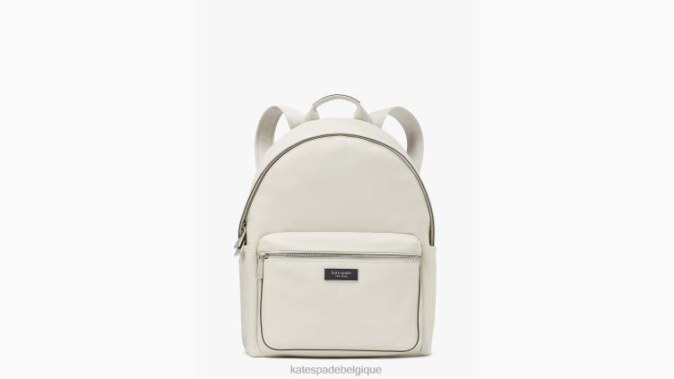 sac à dos moyen en nylon ksnyl icône sam Kate Spade femmes accessoires D8288264 plage de galets