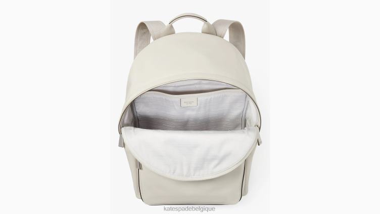 sac à dos moyen en nylon ksnyl icône sam Kate Spade femmes accessoires D8288264 plage de galets