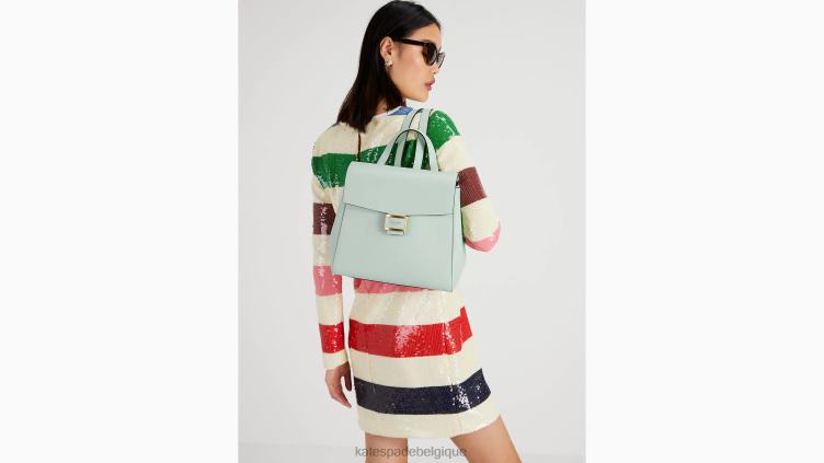 sac à dos moyen à rabat Katy Kate Spade femmes accessoires D8288291 cristal bleu