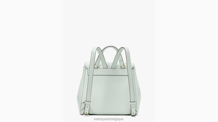 sac à dos moyen à rabat Katy Kate Spade femmes accessoires D8288291 cristal bleu