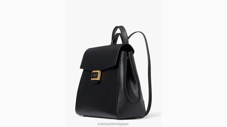 sac à dos moyen à rabat Katy Kate Spade femmes accessoires D8288292 noir