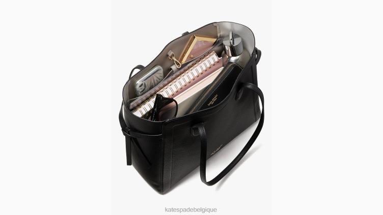 grand cabas noué Kate Spade femmes accessoires D8288302 noir