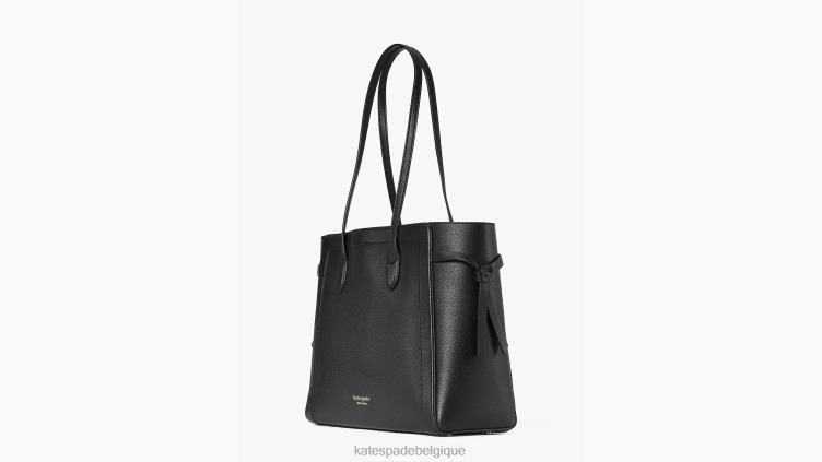 grand cabas noué Kate Spade femmes accessoires D8288302 noir