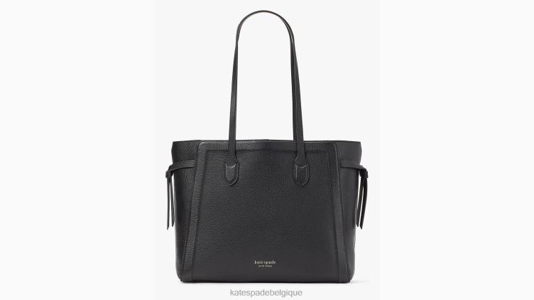 grand cabas zippé Knott Kate Spade femmes accessoires D8288188 noir