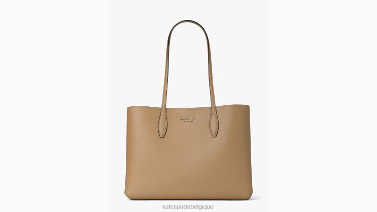 grand fourre-tout toute la journée Kate Spade femmes accessoires D8288113 taupe intemporel
