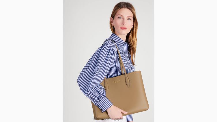 grand fourre-tout toute la journée Kate Spade femmes accessoires D8288113 taupe intemporel