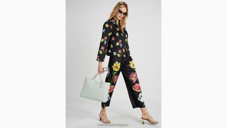 grand fourre-tout toute la journée Kate Spade femmes accessoires D8288115 cristal bleu