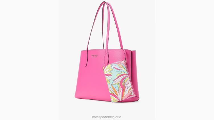 grand fourre-tout toute la journée Kate Spade femmes accessoires D8288116 rose énergétique