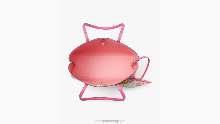 grand fourre-tout toute la journée Kate Spade femmes accessoires D8288116 rose énergétique