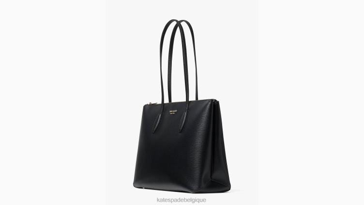 grand fourre-tout zippé toute la journée Kate Spade femmes accessoires D828881 noir