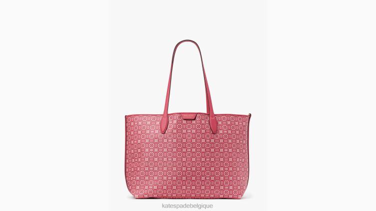 sac à main Sutton moyen à monogramme fleuri Kate Spade femmes accessoires D8288295 confiture de framboises multi