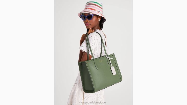sac à main moyen en cuir grainé market Kate Spade femmes accessoires D828830 romaine