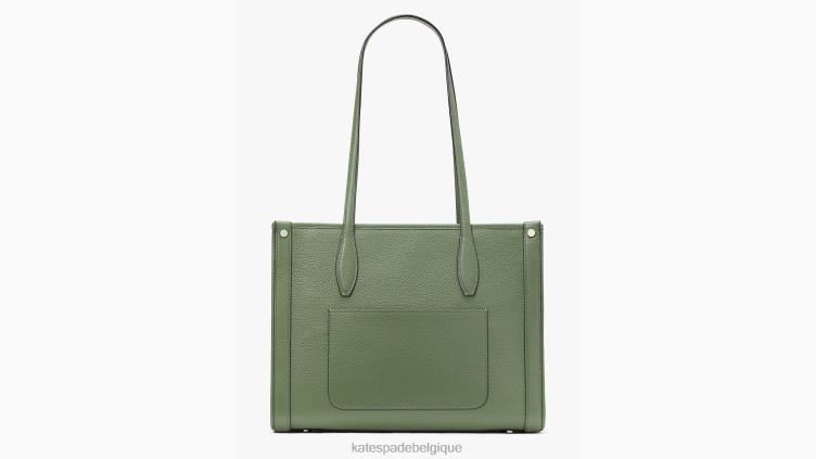sac à main moyen en cuir grainé market Kate Spade femmes accessoires D828830 romaine