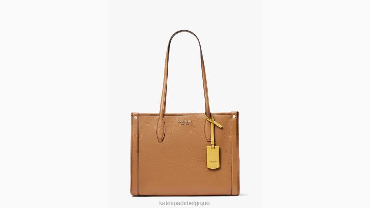 sac à main moyen en cuir grainé market Kate Spade femmes accessoires D828833 bungalow
