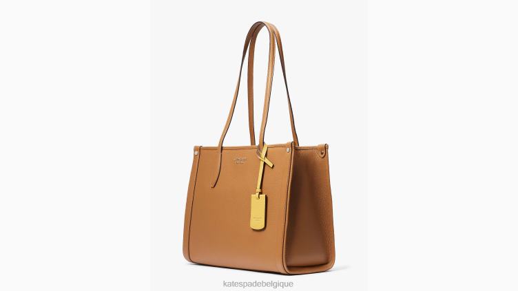 sac à main moyen en cuir grainé market Kate Spade femmes accessoires D828833 bungalow