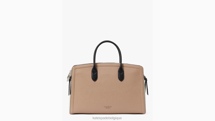 sac de banlieue contrasté Knott Kate Spade femmes accessoires D8288193 papier kraft multicolore