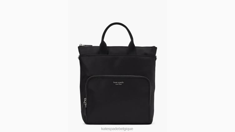 sac à dos convertible en nylon sam ksnyl Kate Spade femmes accessoires D828870 noir